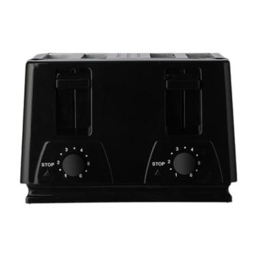 Imagem de AFXGUSD Torradeira de Pão de 4 Fatias, Máquina de Assar Pão, Máquina de Café Da Manhã Doméstica com 6 Configurações para Sanduíches, Waffles, Bagels