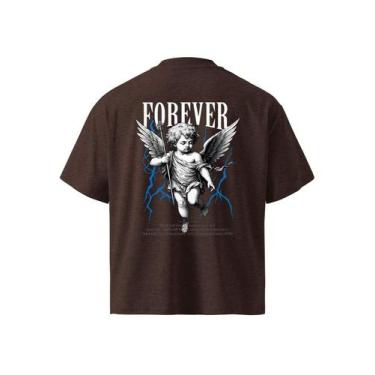 Imagem de Camiseta Oversized Algodão Premium Look Streetwear Academia - NoBrand,