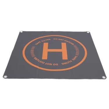 Imagem de Bewinner Drone Dobrável Ponto de Pouso 20 "x20" - Couro PU à Prova de Intempéries, Duplo -lado Com Unhas Moídas para Mavic 3/Air 2s/mini 3 Pro