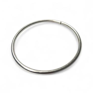 Imagem de Pulseira de Metal Idé Prata Grande Proteção Assentamento 8cm