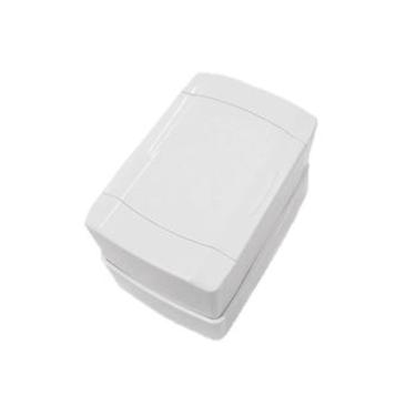 Imagem de Quadro de distribuição 1/2 disjuntores nema/din c/ lente branca