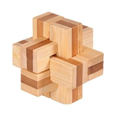 Imagem de Crianças Montessori Quebra-cabeça De Madeira IQ Brinquedo Educacional 