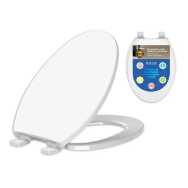 Imagem de Assento sanitário alongado roca fiori pp branco tupan