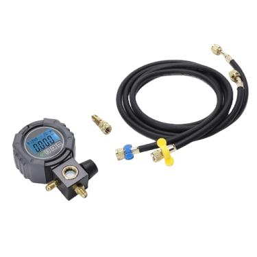 Imagem de Eujgoov Digital Moltionold Manteros Digital Medidor único Medidor de Pressão Digital Manuais para HVAC 0-6000KPa Com TFT LCD Auto Shutoff