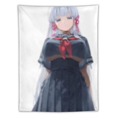 Imagem de LIEGBMEU Sexy Bikini Hot Anime Girl Tapeçaria 152.4 cm x 203.2 cm Interior Exterior Wall Quilt Art Decoração de Tapeçaria Caprichosa, AE14