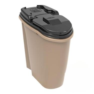 Imagem de Pote Porta Ração e Grãos Dispenser 40 Litros 18 Kg Vedação Completa + Pá Dosadora (GOLD 40 LITROS - 18 kg)