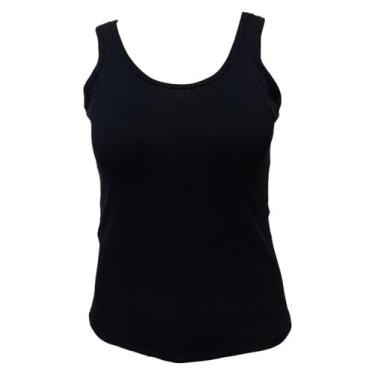 Imagem de Blusa Feminina Blusinha Regata Lindas Cores - Wensis Confecções, M, Pr