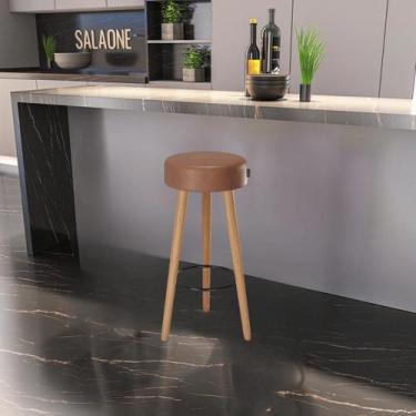 Imagem de Banquetas Estofadas Altas Londres  Estilo Moderno para Cozinha, Área G