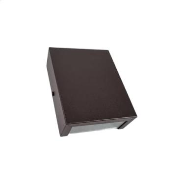 Imagem de Arandela slim 2 focos 10x12x4 soquete G9 BL 17 marrom