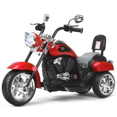 Imagem de Ride on Chopper Motorcycle Costzon 6V para crianças de 3 anos ou mais,