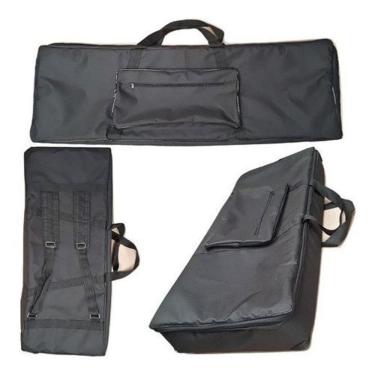 Imagem de Capa Bag Para Teclado Waldman Kep54 Master Luxo Nylon Preto