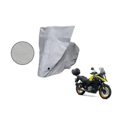 Imagem de Capa Protetora Suzuki DL 650 / 1000 VSTROM com Baú Cinza - Kahawai, ci