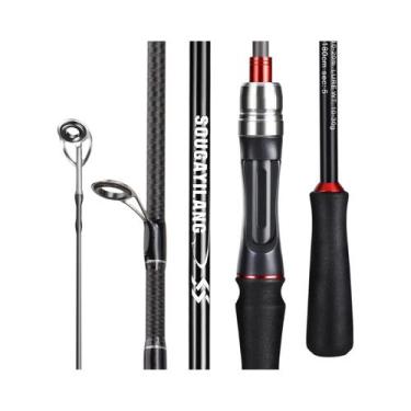 Imagem de Vara De Pesca De Fibra De Carbono 5/6 Seções Sougayilang Spinning Cast