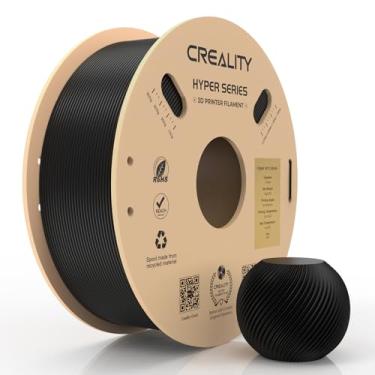 Imagem de Creality Filamento PETG, Hyper 1,75 mm 1 kg PETG: Filamento de impressora 3D de alta velocidade 30-600 mm/s, precisão dimensional +/- 0,02 carretel de papelão (1 kg) para a maioria das impressoras 3D