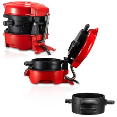 Imagem de Sanduicheira de hambúrguer doméstico, Máquina de hambúrguer multifuncional, Máquina de ovo frito e bife, Aquecimento anular de camada dupla, para ovo, bifes