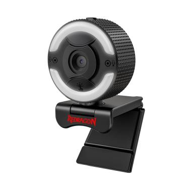 Imagem de Webcam Gamer Redragon Oneshot USB Com Luz LED Full HD GW910
