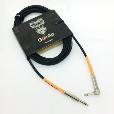 Imagem de Cabo Baixo Guitarra Gorilla 3m Tecniforte Plug L garantia NF