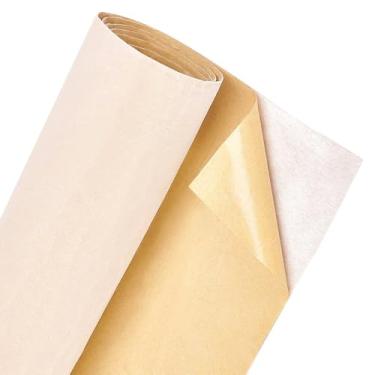 Imagem de Velvet Fabric Fabric Beige Self-adhesive Velvet Flocked Liner, Width 45cm/17.71inch for Jewellery Boxes/furniture Drawer Liners/dresser Liners(45cm x 400cm)