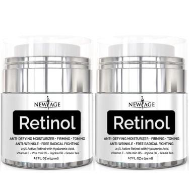Imagem de Sérum Hidratante NEW AGE Creme de Retinol com Ácido Hialurônico 50mL