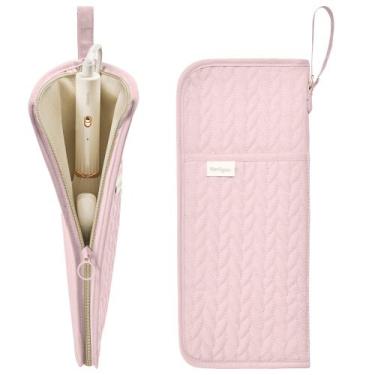 Imagem de Estojo de tapete resistente ao calor KarSyon Hot Tools Organizer rosa