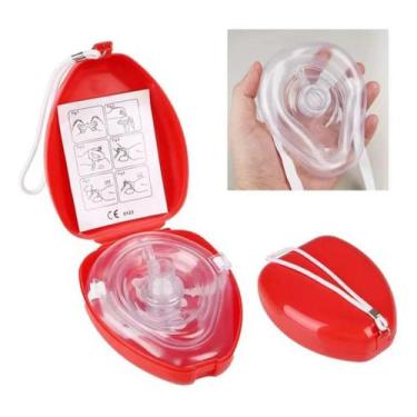 Imagem de Máscara Pocket Rcp Primeiros Socorros Ressuscitador - Mask Aid