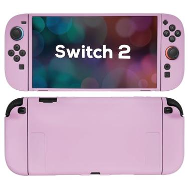 Imagem de TIKOdirect Protective Case for Switch 2, Soft Skin Full Protective Cover with Classic Color, Silicone Slim Shockproof Back and Grip Case Only for Switch 2 2025, Purple