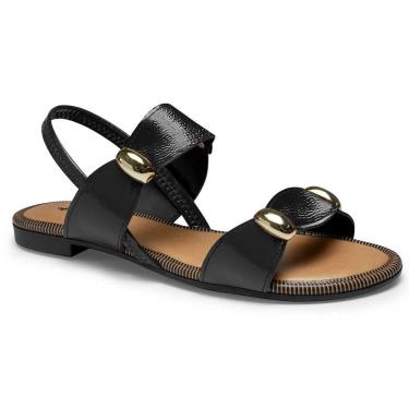 Imagem de Sandália Rasteira Mississipi MF292 Feminina - Preta