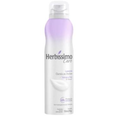 Imagem de Desodorante Aerossol Herbíssimo Care Sem Álcool Lavanda 150Ml  Dana