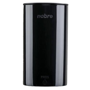 Imagem de Dispenser Mini para Sabonete Liquido e Alcool em Gel 500ml Preto - 51633 - NOBRE