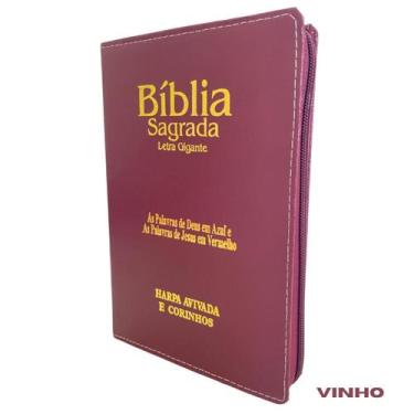 Imagem de Bíblia Sagrada SLIM Gigante Para Evangelismo Letra Normal ARC Almeida 