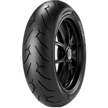 Imagem de Pneu Traseira Para Moto Pirelli Supersport Diablo Rosso Ii Sem Câmara De 140/70r17 H 66 X 1 Unidade