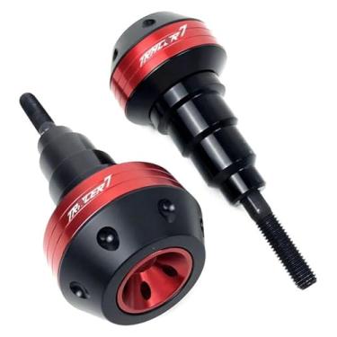 Imagem de Quadro Slider Motocicleta Proteção contra Queda Protetor de Carenagem Anti Crash Pad Protector Compatível com Y&AMAHA Tracer 7 /gt Tracer 7GT 2021 2022 (Vermelho)