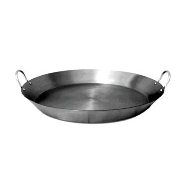 Imagem de Tacho Paellera Paeja Aço Carbono Beira Baixa 2mm 45cm 6L - Jamar