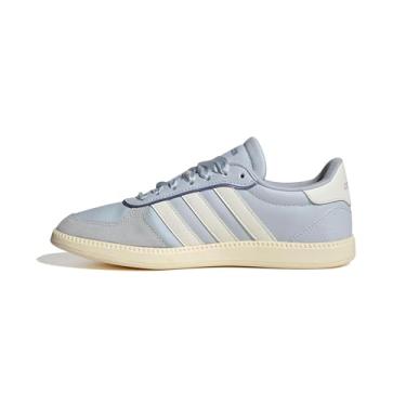 Imagem de adidas Tênis feminino Breaknet Sleek, Azul halo/branco fora/baunilha quente, 36