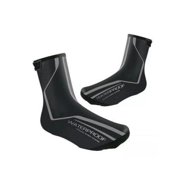 Imagem de Capa de sapato Lixada impermeável à prova de vento térmica preta - Lig