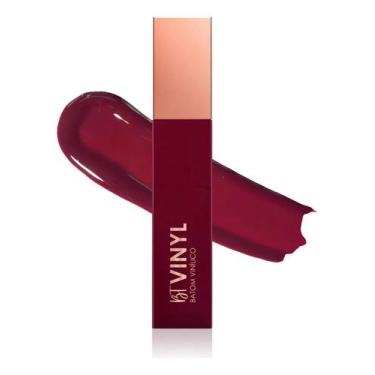 Imagem de Bt Vinyl Batom Líquido Vinílico Bruna Tavares Brilho Vinil Cor Diana V