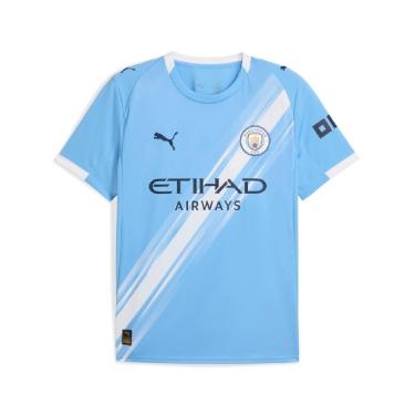 Imagem de Camisa Manchester City Puma 25/26 Uniforme 1 Torcedor - Infantil-Masculino