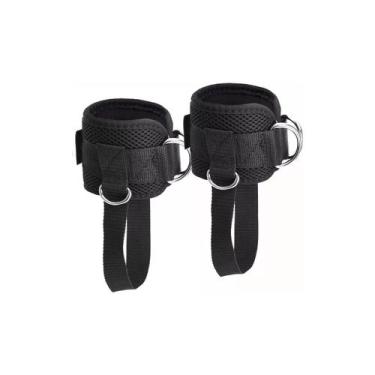 Imagem de Par de manilhas de tornozelo com algemas para abduzir glúteos para gin