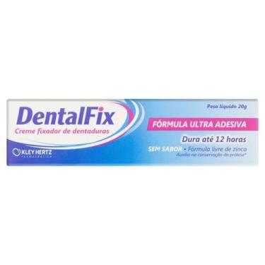 Imagem de Creme P/ Fixar Dentadura Formula Ultra-adesiva Dentalfix 20g - Kley He