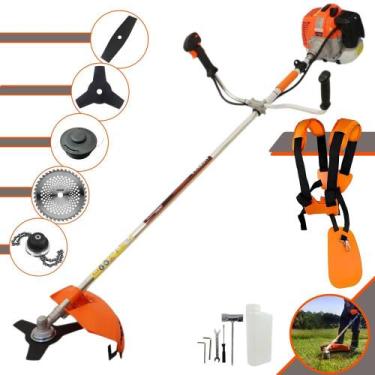 Imagem de Aparador de Grama Multifuncional Vulcan VR620-H À Gasolina 62cc 3HP de