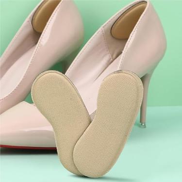 Imagem de Almofadas de calcanhar para sapatos muito grandes, protetores de calcanhar, forros para alívio da dor no calcanhar, bolhas, tornam os sapatos mais apertados, fricção, evitam escorregões para mulheres