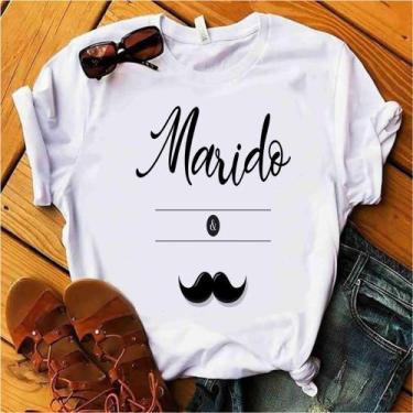 Imagem de Blusa T-shirt Camiseta Feminina Estampada -Frases Casal- Várias Estamp