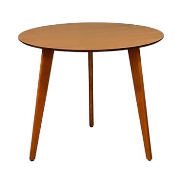 Imagem de Mesa De Jantar Redonda Júlia 60cm - Pés Em Madeira Maciça