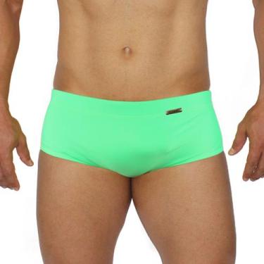 Imagem de Sunga Masculina adulto verão Lisa Basica Varias cores Hoggi Wear, Verd