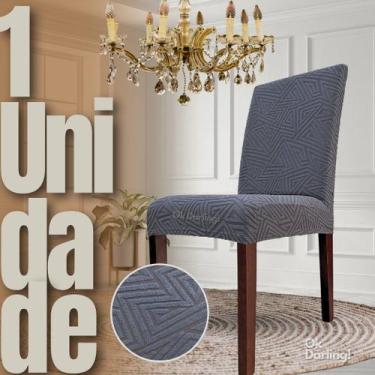 Imagem de Americana - Capa de Cadeira Linha Gold - Cinza - OK Darling