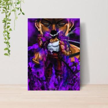 Imagem de Quadro Black Clover Anime A4  Placa MDF 07 - Lomi Art