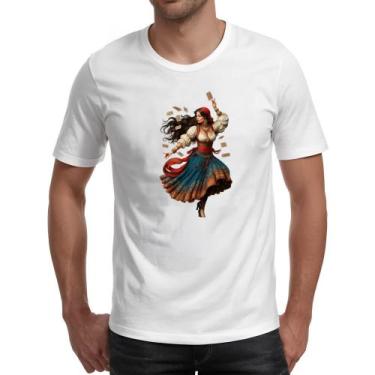 Imagem de Camiseta Unissex Danca Cigana - Alearts, G