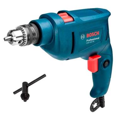Imagem de Furadeira De Impacto Bosch 450w 3/8 10mm Gsb 450 127v Azul 60hz, 110V