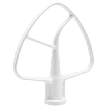 Imagem de Batedeira plana revestida K45B adequada para batedeira com cabeça inclinada de 4,5 a 5 litros compatível com misturadores Kitchenaid