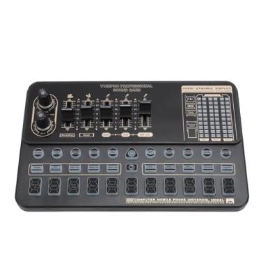 Imagem de SUNGOOYUE Mixer de Placa de Som Ao para Transmissão Ao Com Redução Inteligente de Ruído, Material